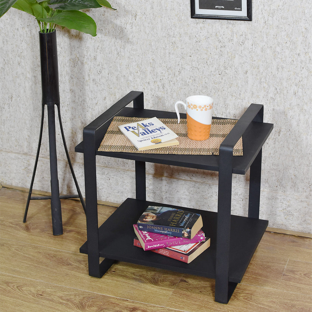 SimpliStor Black Metal Shelf