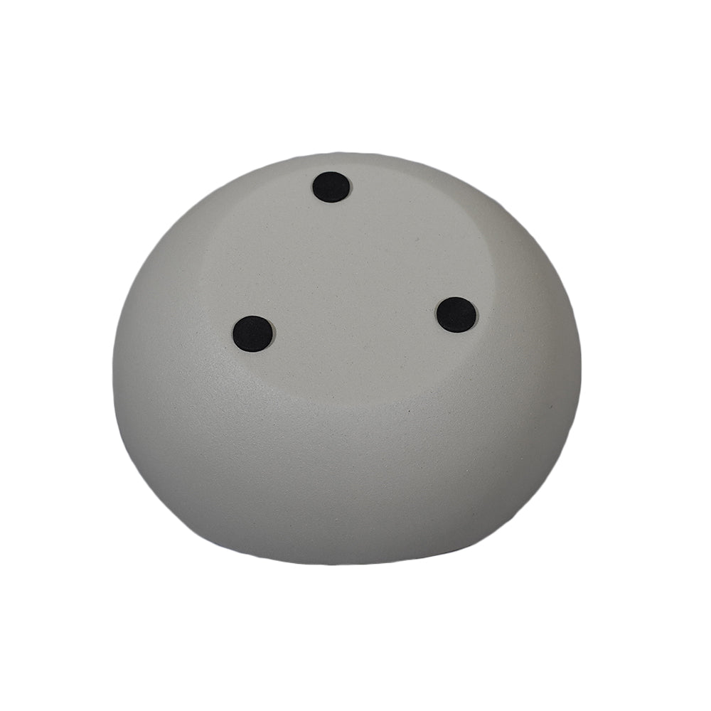Sculptura Gray Aluminium Bowl