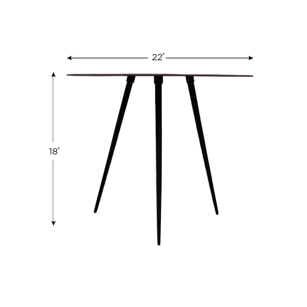 Adorn Rust Side Table