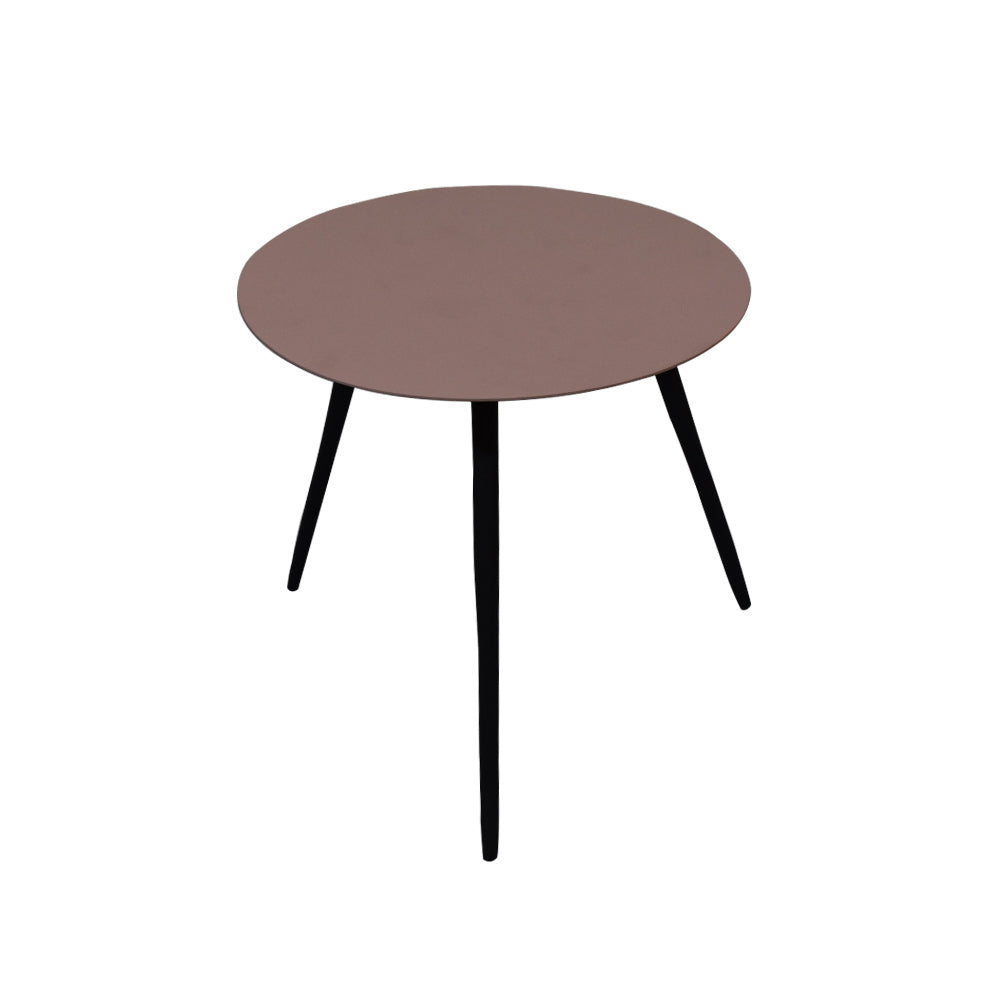 Adorn Pearl White Side Table