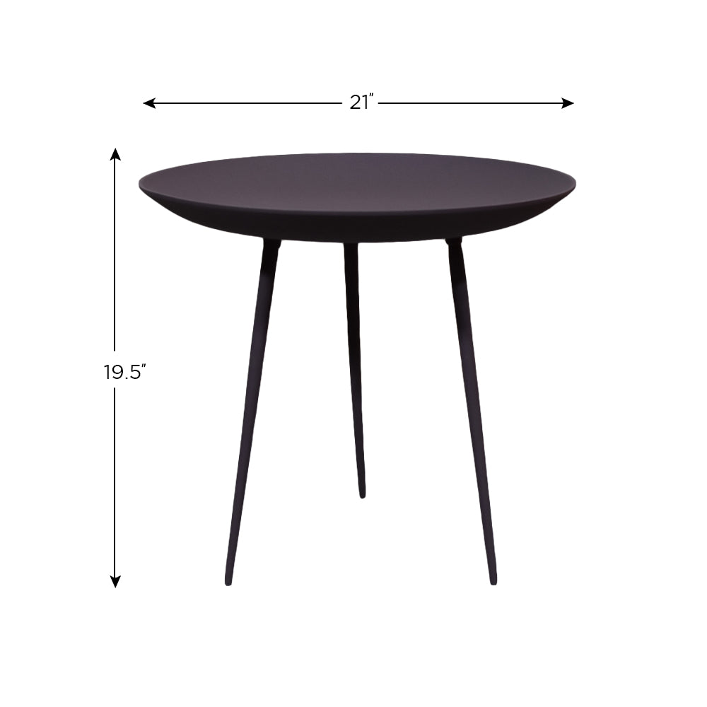 Bloom Purple Side Table