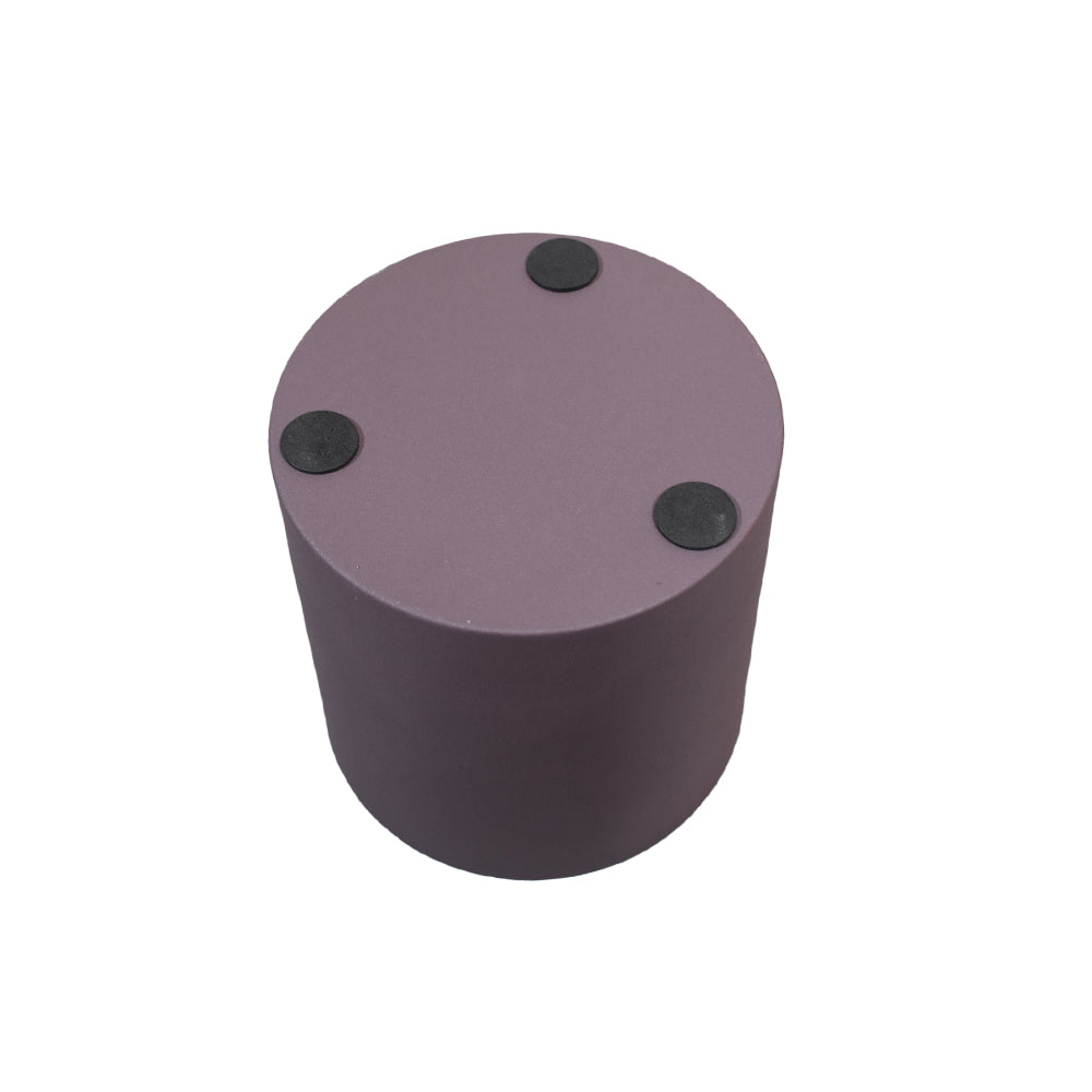 Eco-Friendly Handmade Iron Geometric Black Pail Vase For Indoor & Outdoor Use