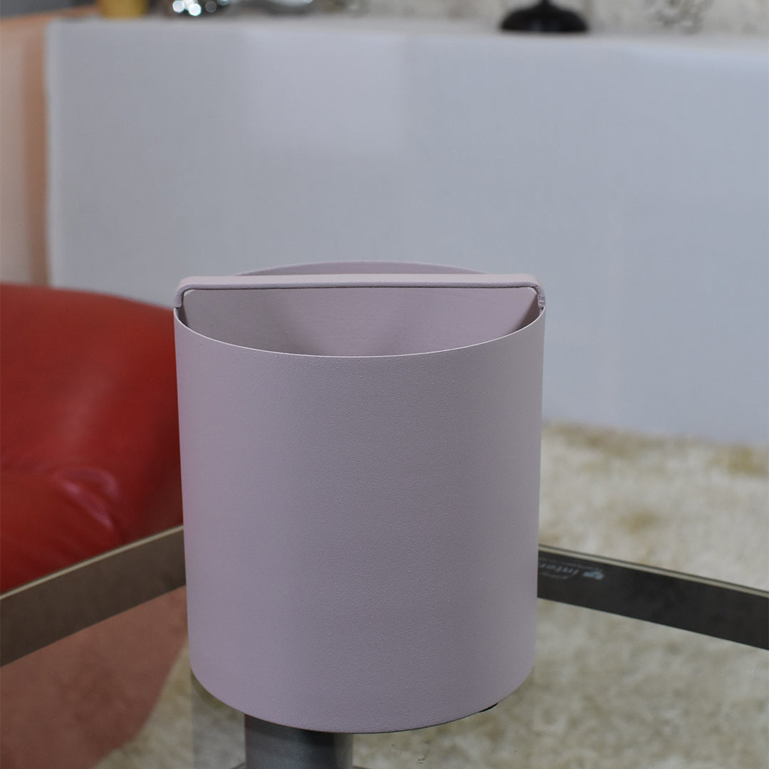 Eco-Friendly Handmade Iron Geometric Lavender Pail Vase For Indoor & Outdoor Use