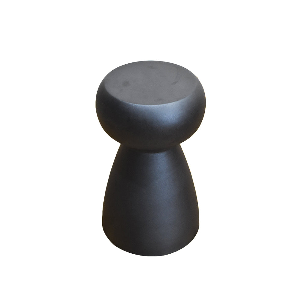 Round Blue Side Table