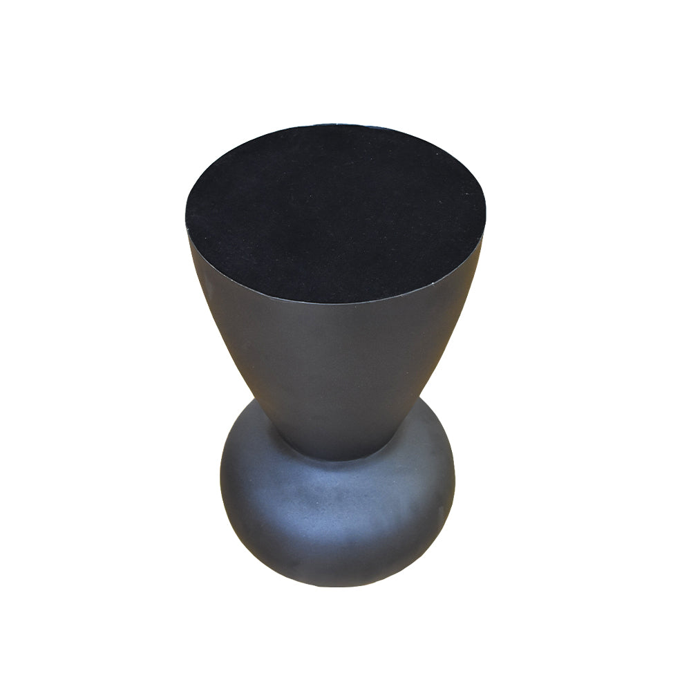 Round Blue Side Table