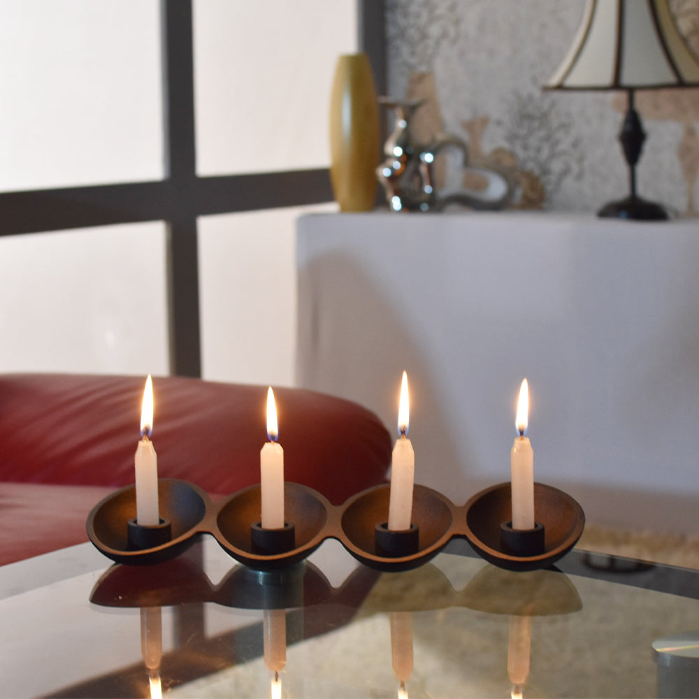 Wave Tea Light Candle Holder
