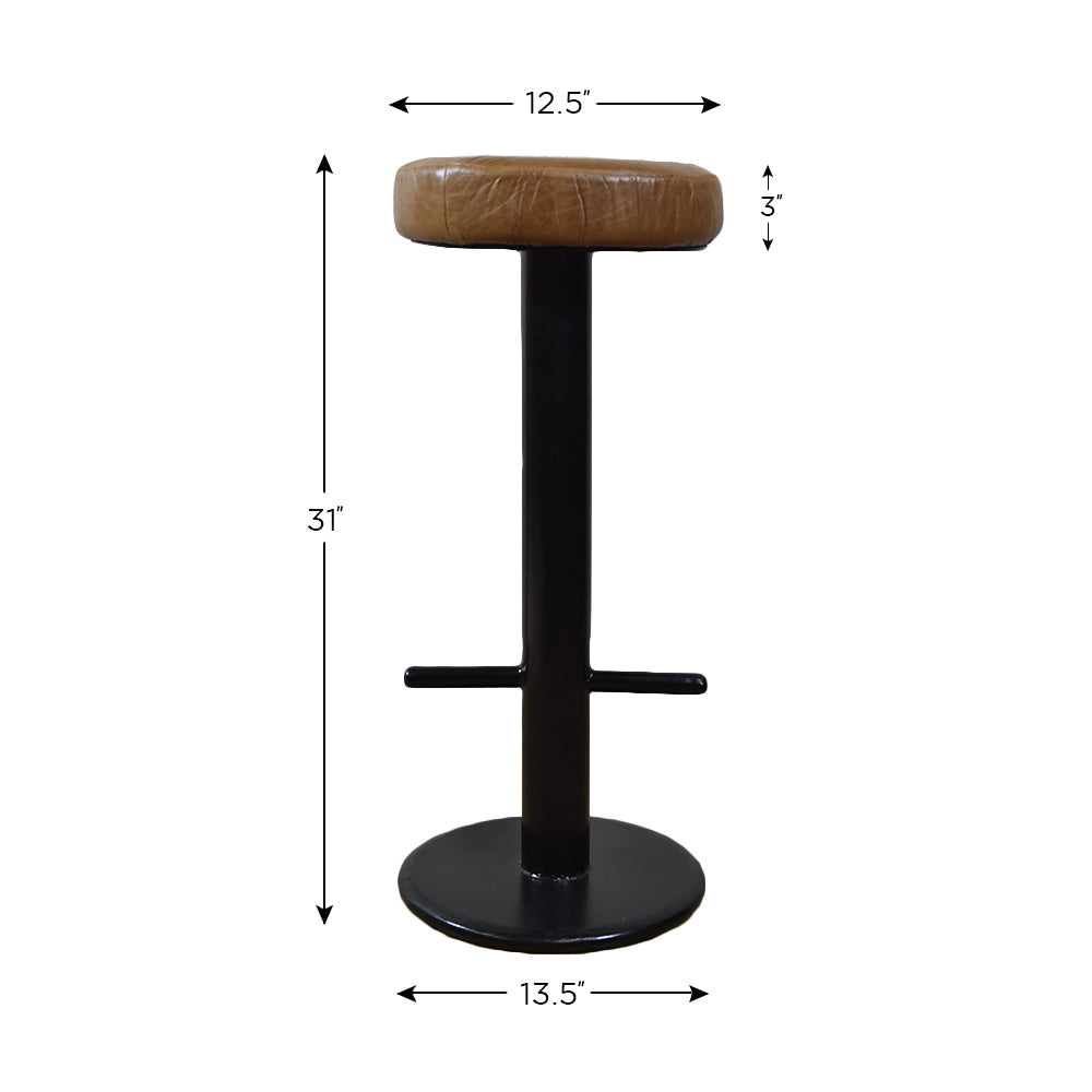 Eclipse Brown Bar Stool