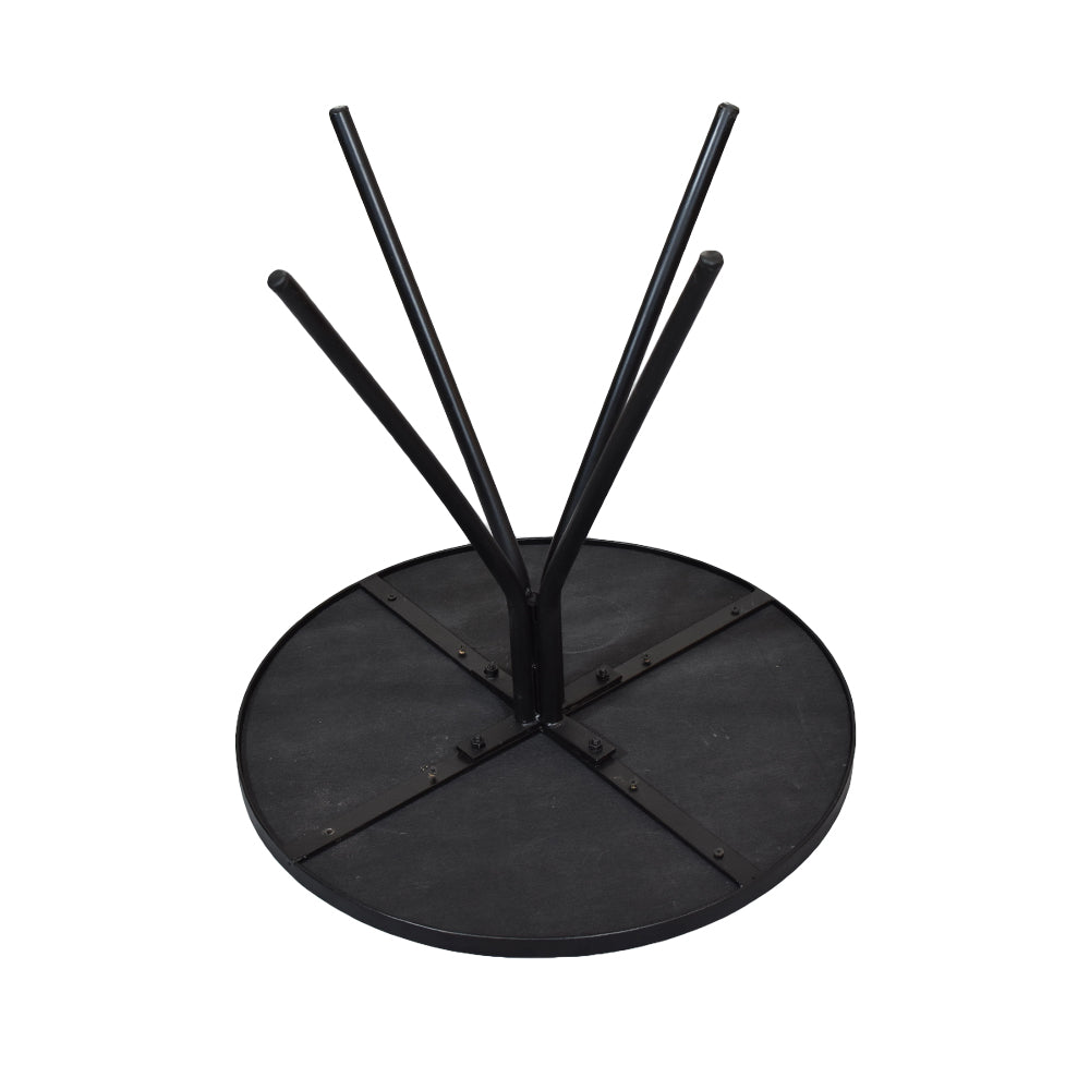 Luxe Leather Side Table