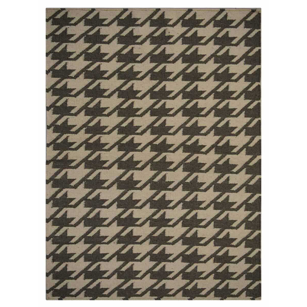 Checkmate Flat Weave Kilim Wool Rug