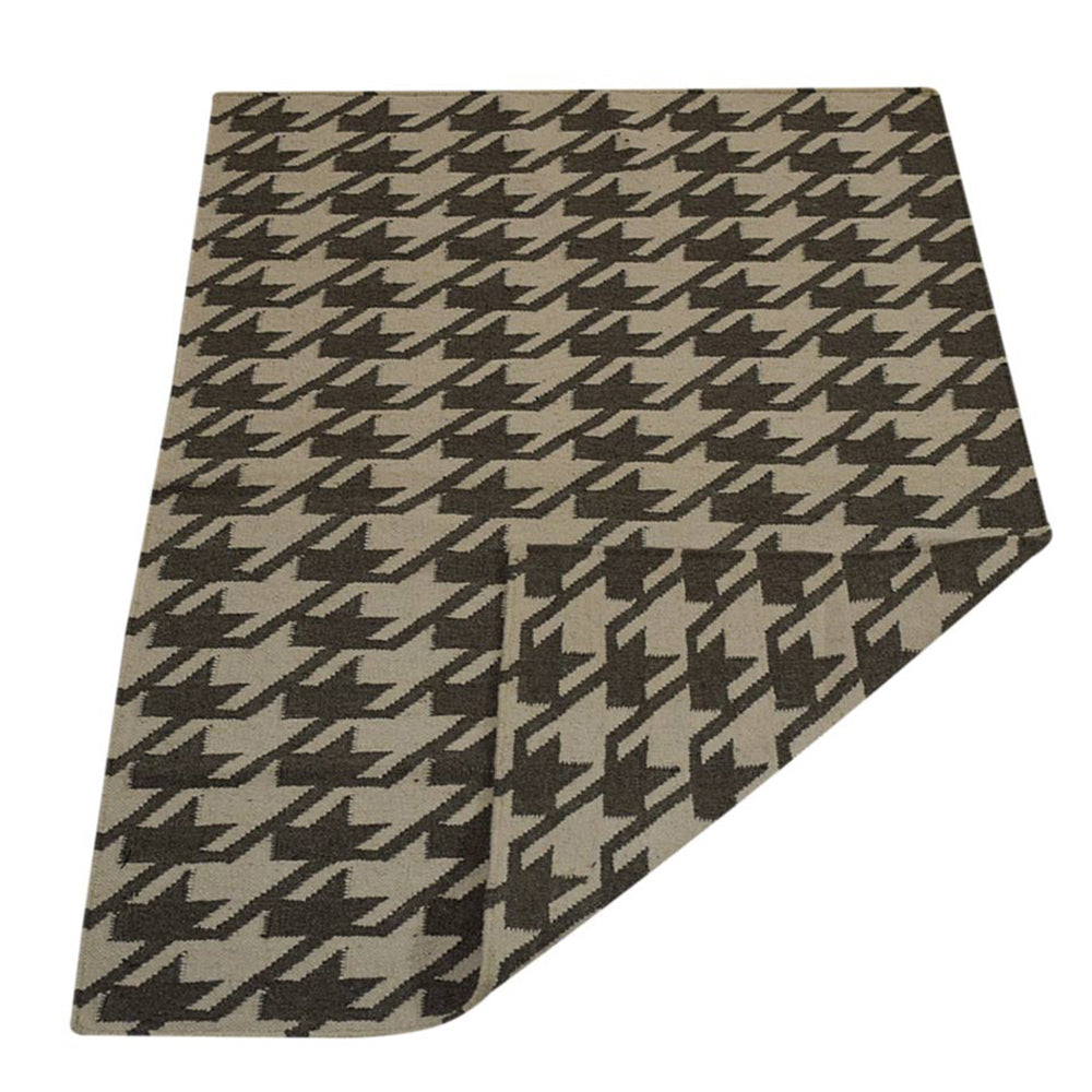 Checkmate Flat Weave Kilim Wool Rug
