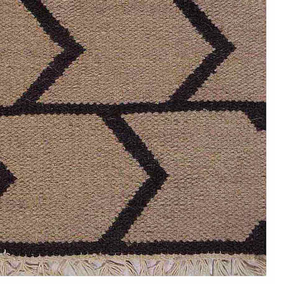 Arrow Path Flat Weave Kilim Wool Rug
