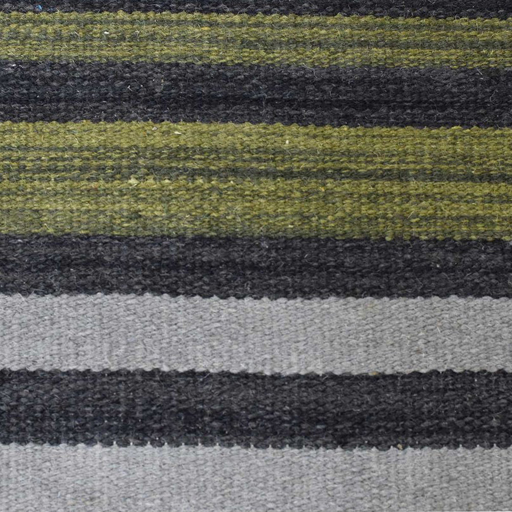 Color Flat Weave Kilim Wool Rug