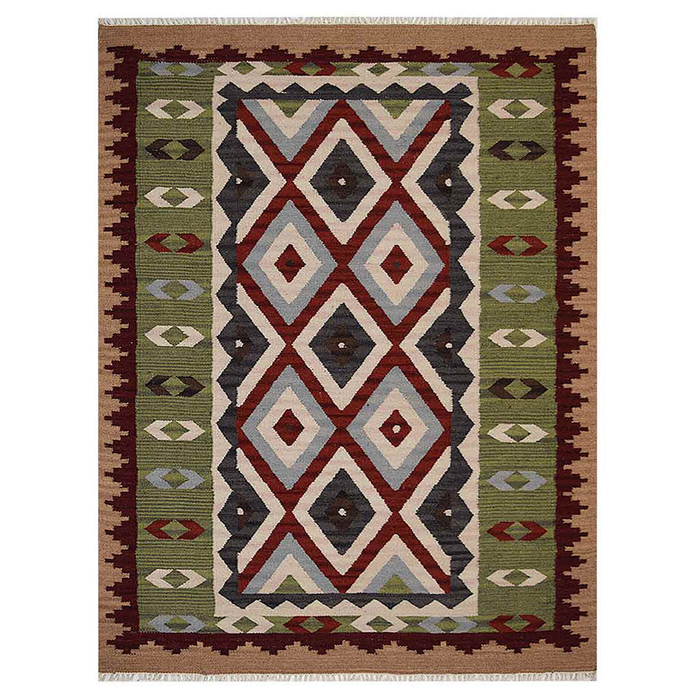 Sierra Flat Weave Kilim Wool Rug