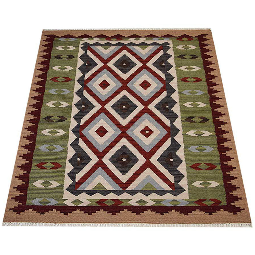 Sierra Flat Weave Kilim Wool Rug