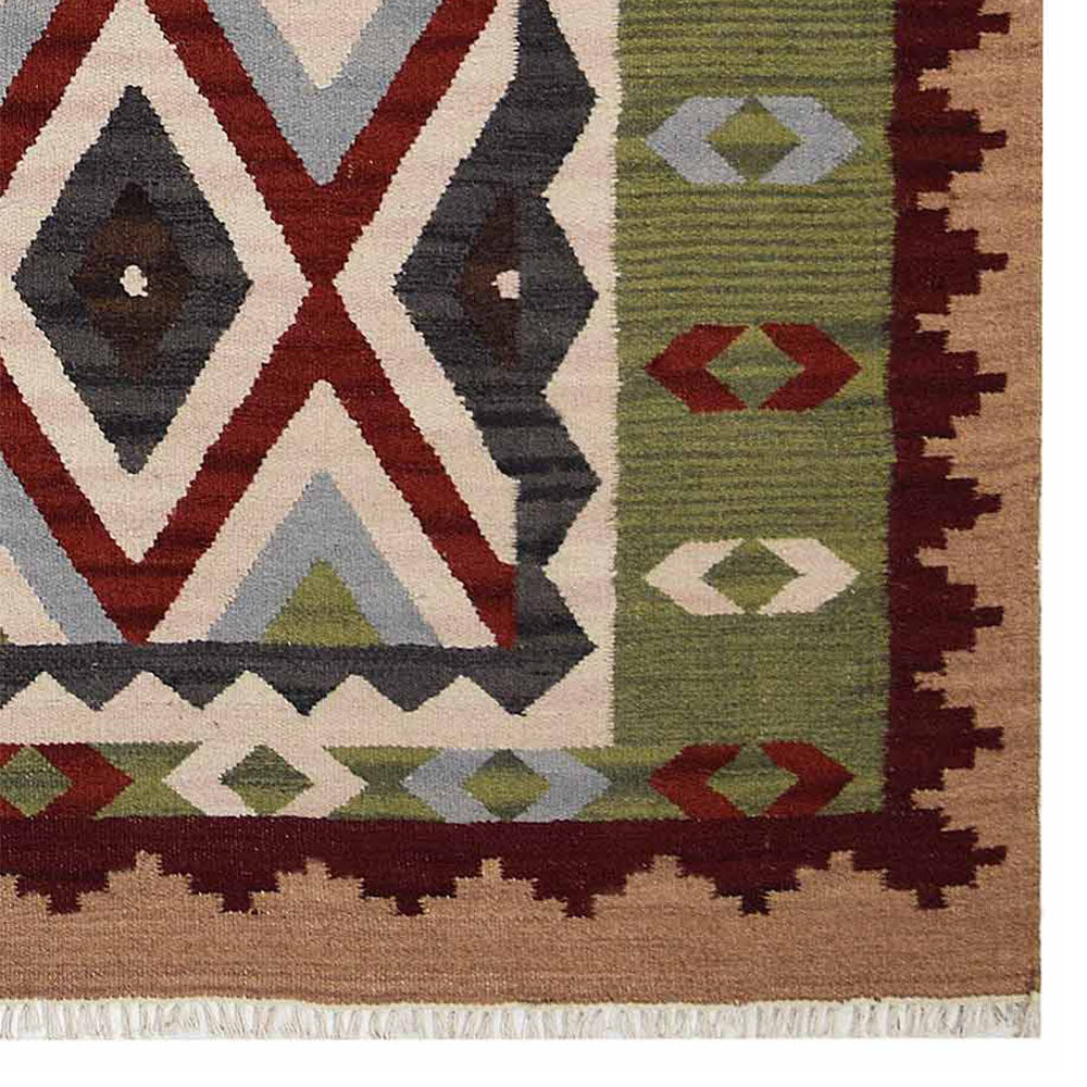 Sierra Flat Weave Kilim Wool Rug