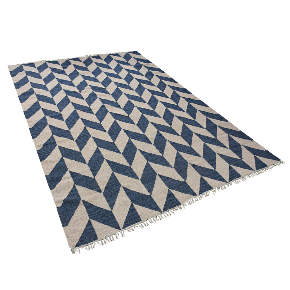 Zigra Flat Weave Kilim Wool Rug