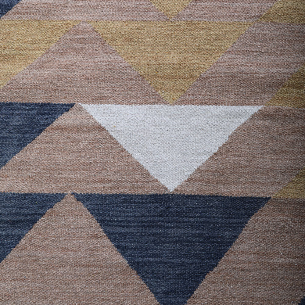 Peak Flat Weave Kilim Wool Rug