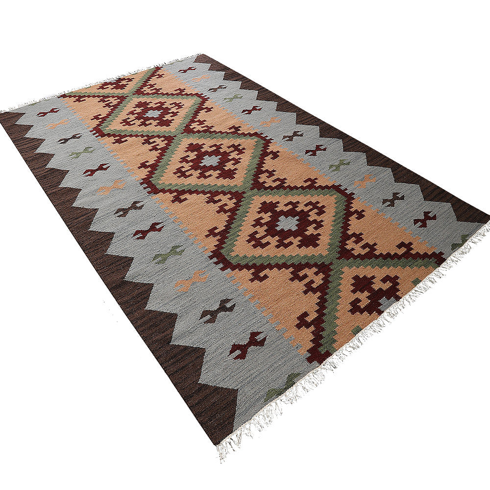Desert Flat Weave Kilim Wool Rug