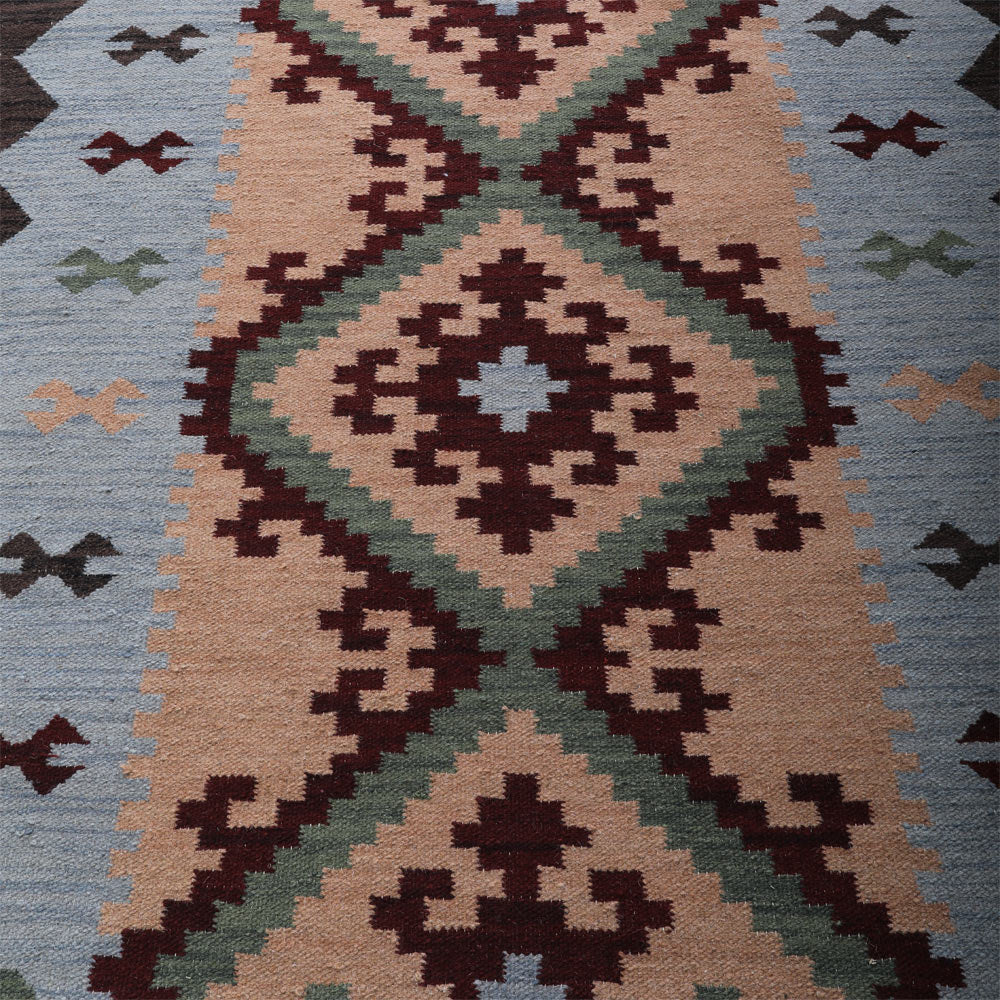 Desert Flat Weave Kilim Wool Rug