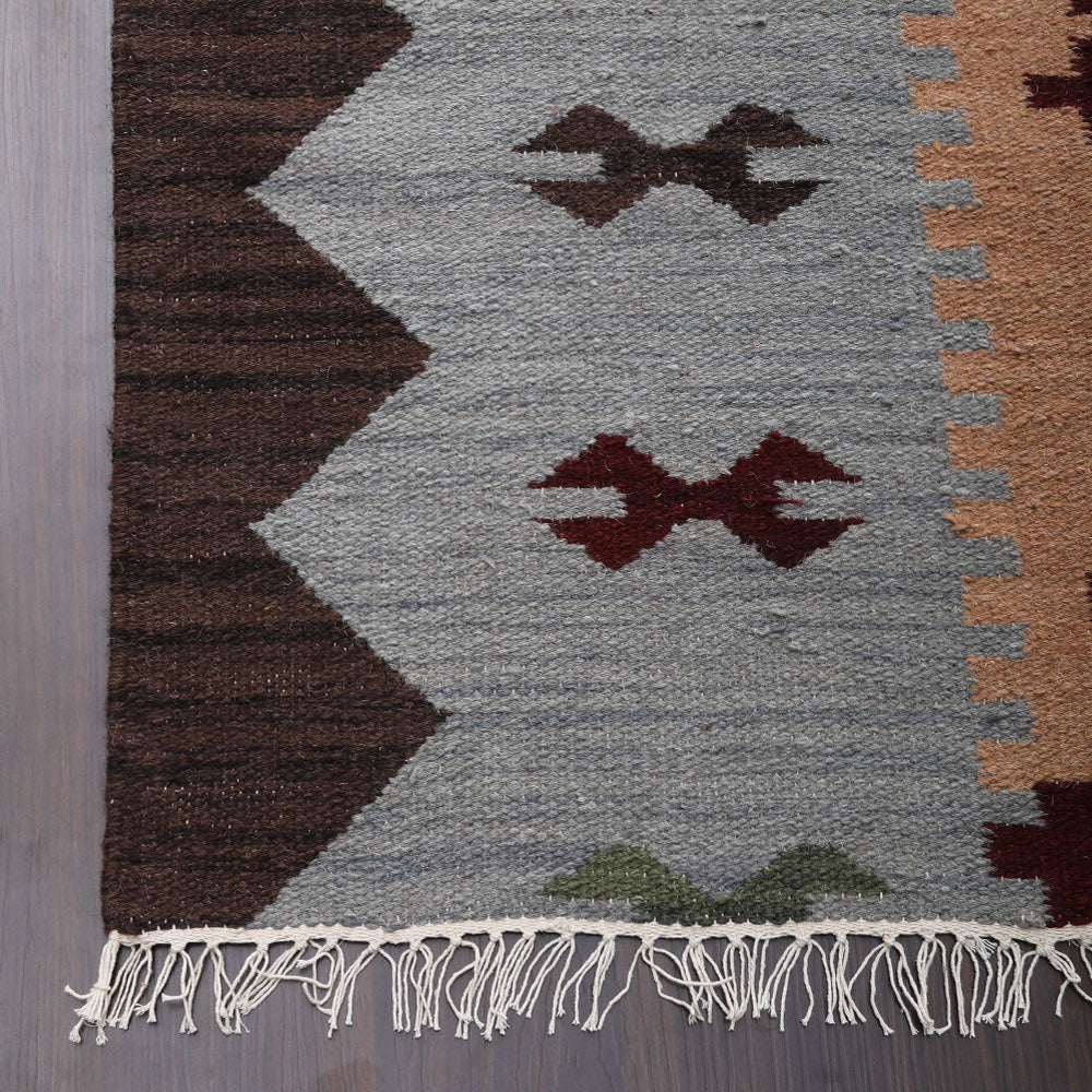 Desert Flat Weave Kilim Wool Rug