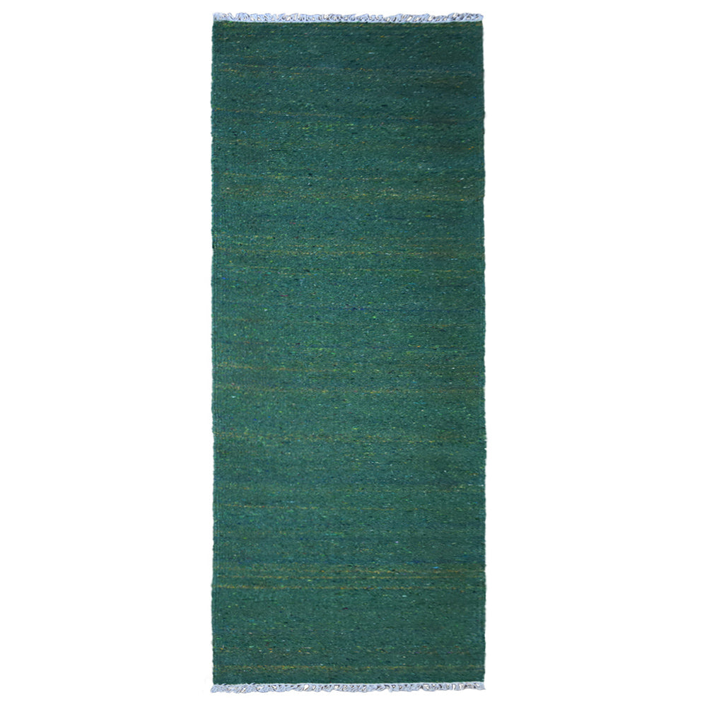 Solid Hand Woven Flat Weave Skittles Kilim Rug