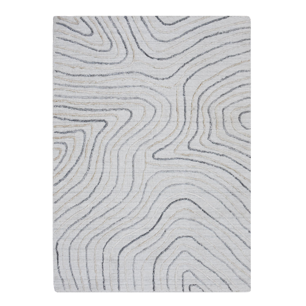 Contour Hand Woven Overtufted Kilim Rug