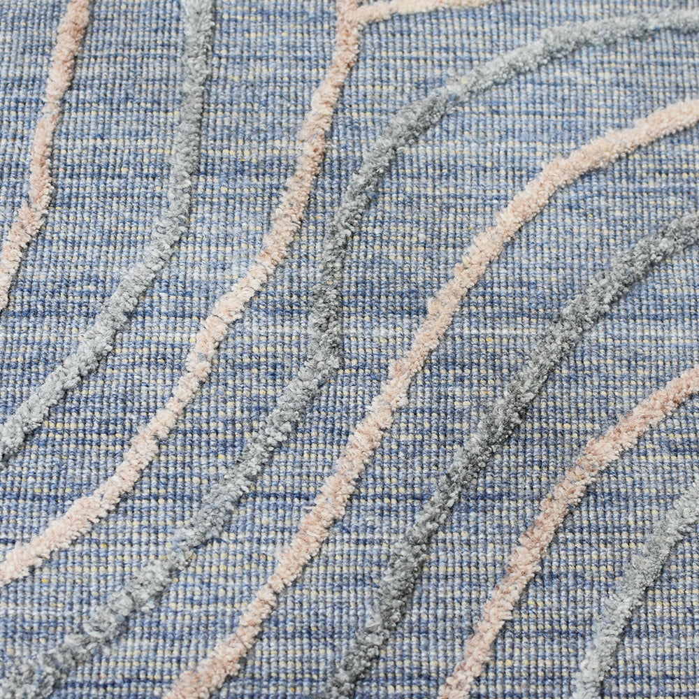 Contour Hand Woven Overtufted Kilim Rug