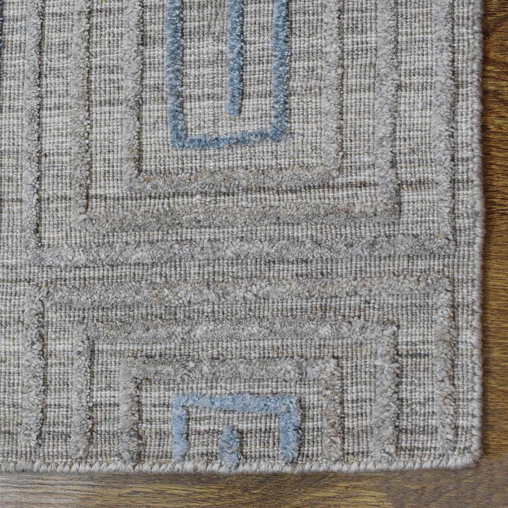 Maze Hand Woven Overtufted Kilim Rug