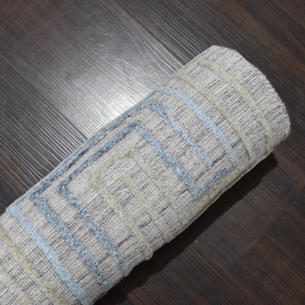 Ektara Hand Woven Overtufted Kilim Rug