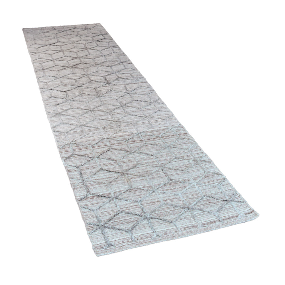 Cube Hand Woven Overtufted Kilim Rug