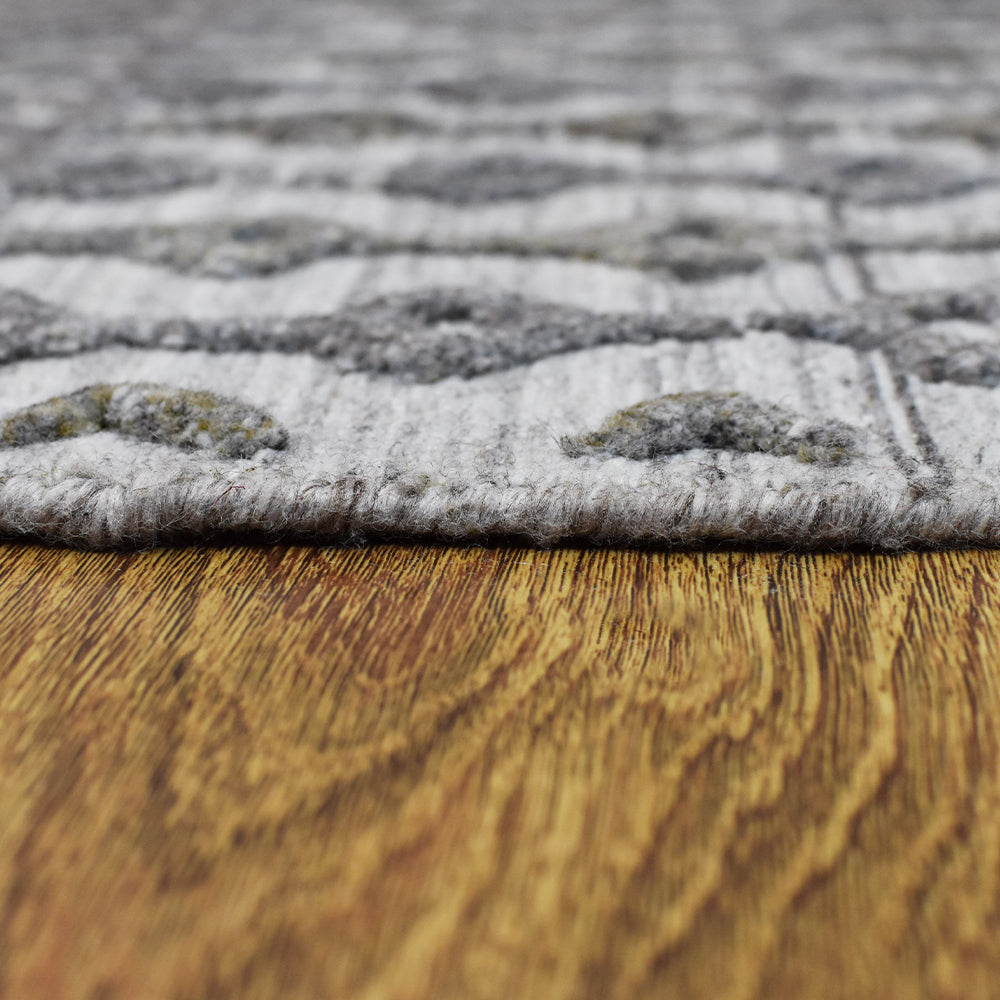 Cela Hand Woven Overtufted Kilim Polypropylene Rug