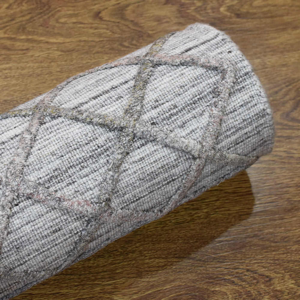 Cela Hand Woven Overtufted Kilim Polypropylene Rug
