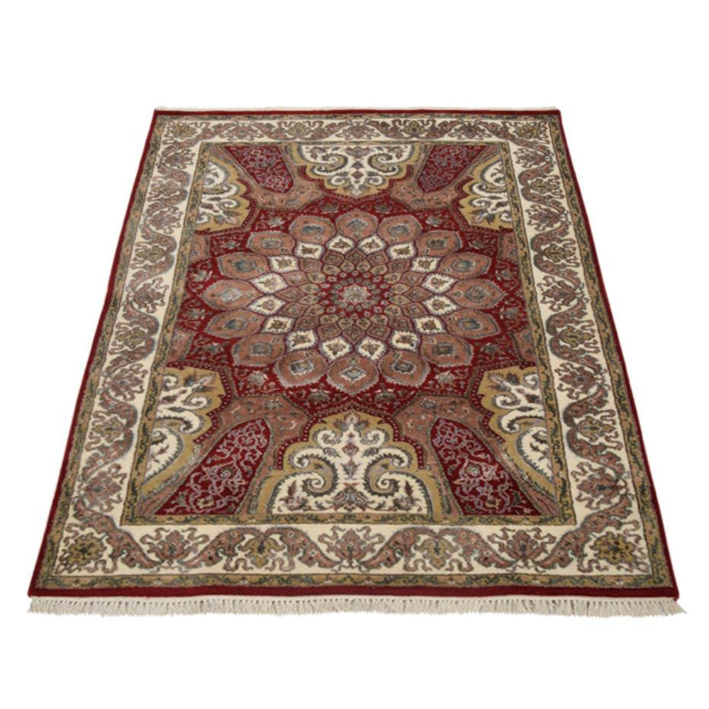 Padma Hand Knotted Isfahan Oriental Rug