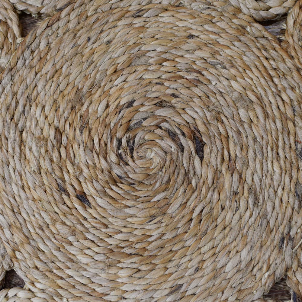 Sunburst Hand Woven Jute Rug