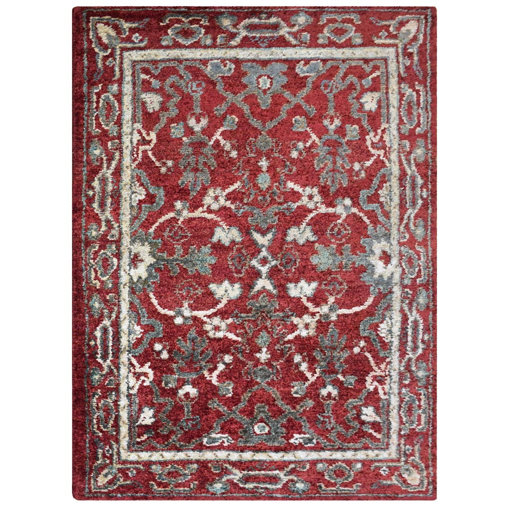 Ratna Hand Knotted Oriental Jute Rug