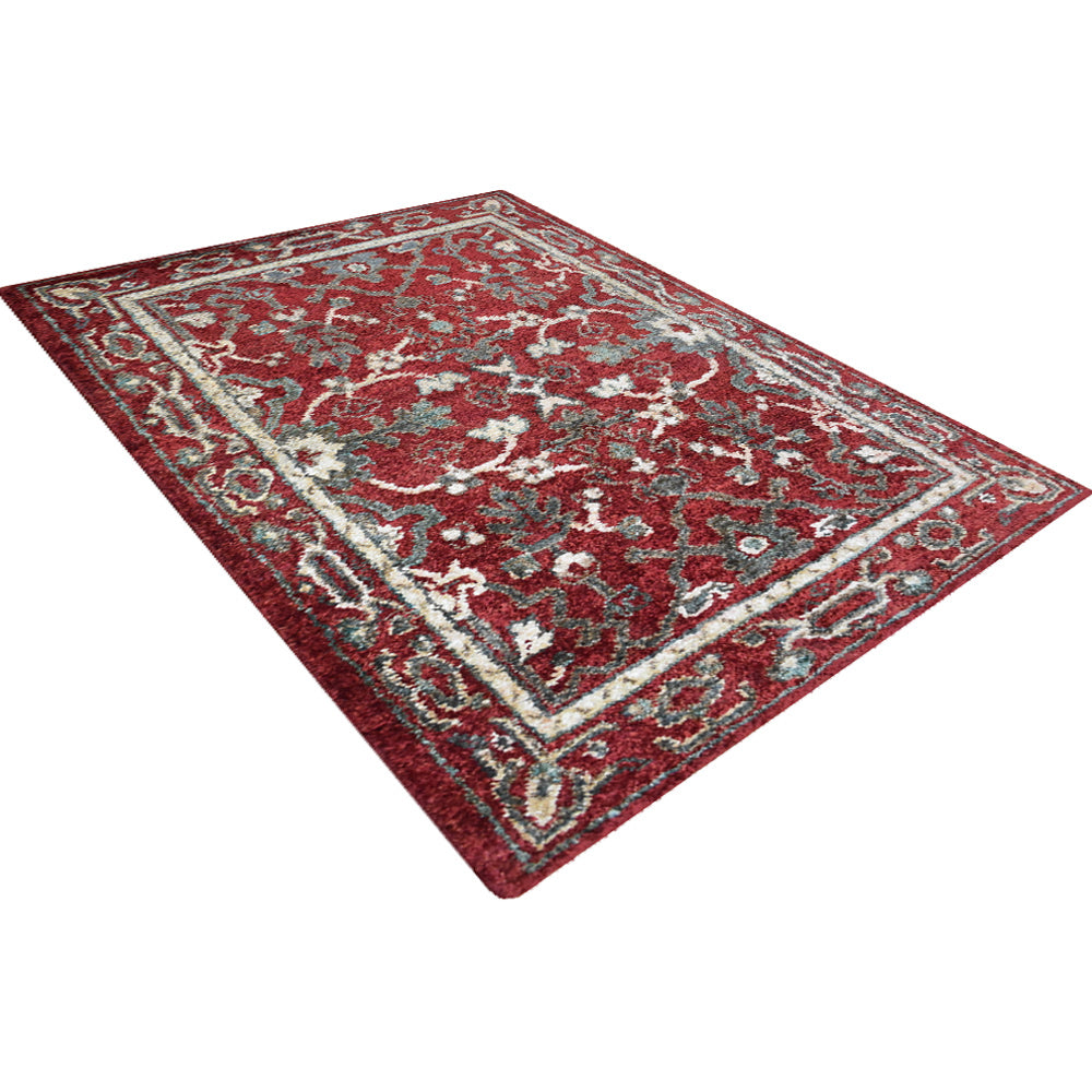 Ratna Hand Knotted Oriental Jute Rug