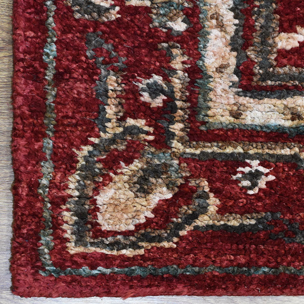 Ratna Hand Knotted Oriental Jute Rug