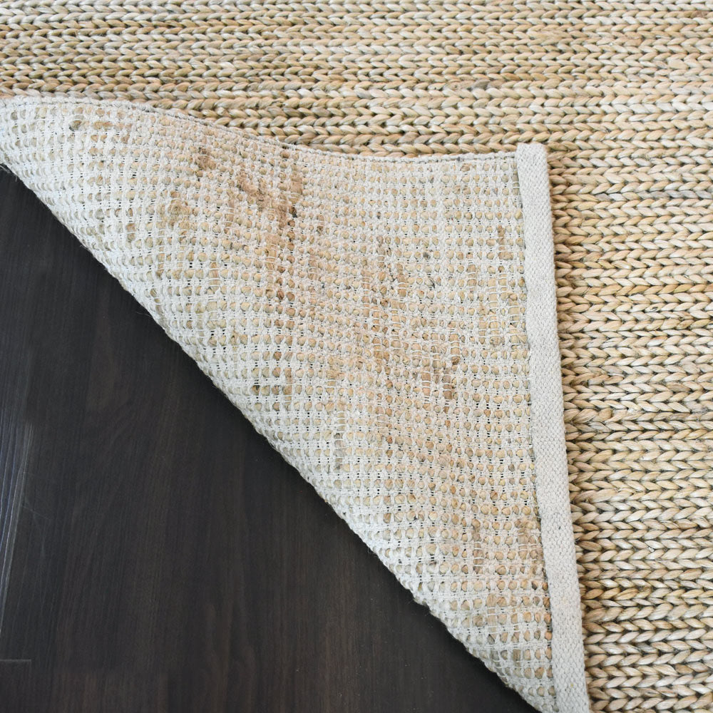 Camel Hand Knotted Sumak Jute Rug