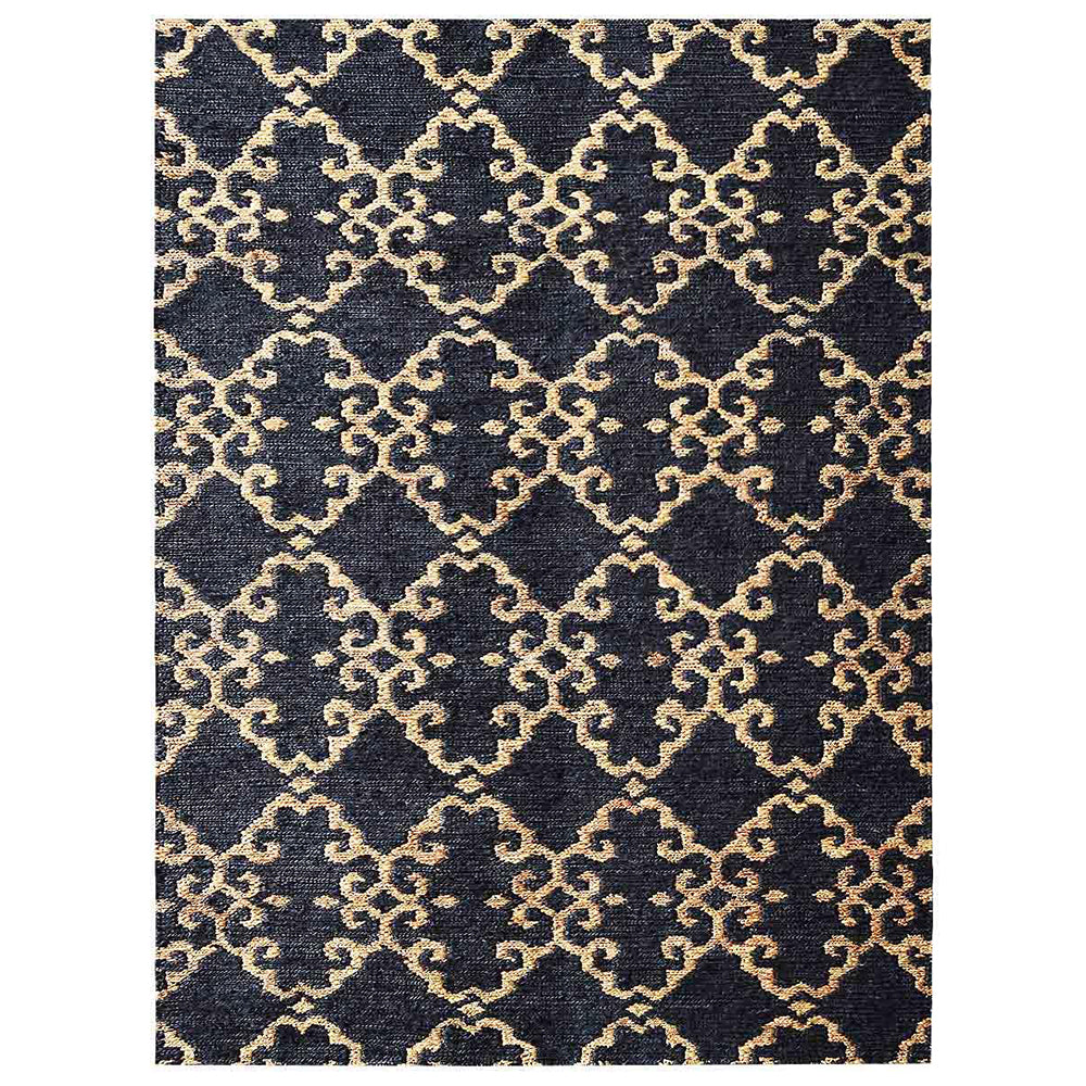 Ornate Hand Knotted Sumak Washable Rug