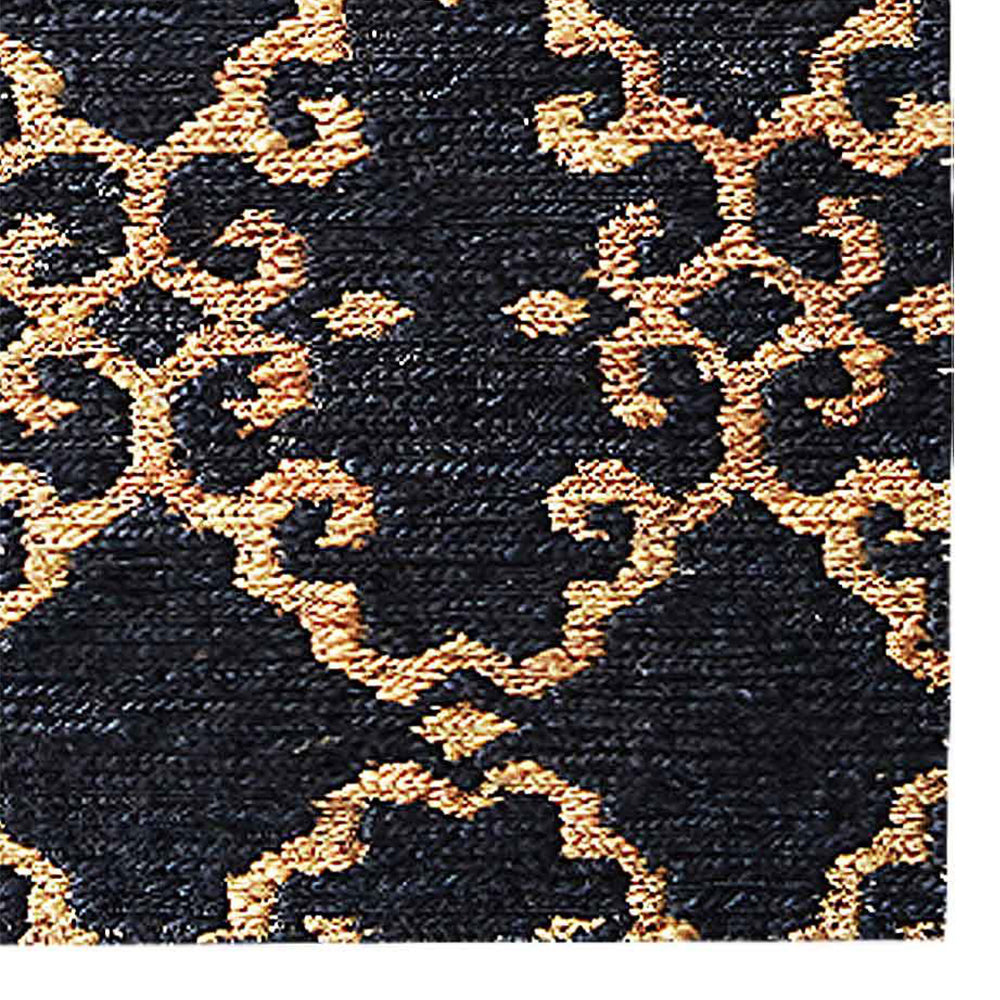 Ornate Hand Knotted Sumak Washable Rug