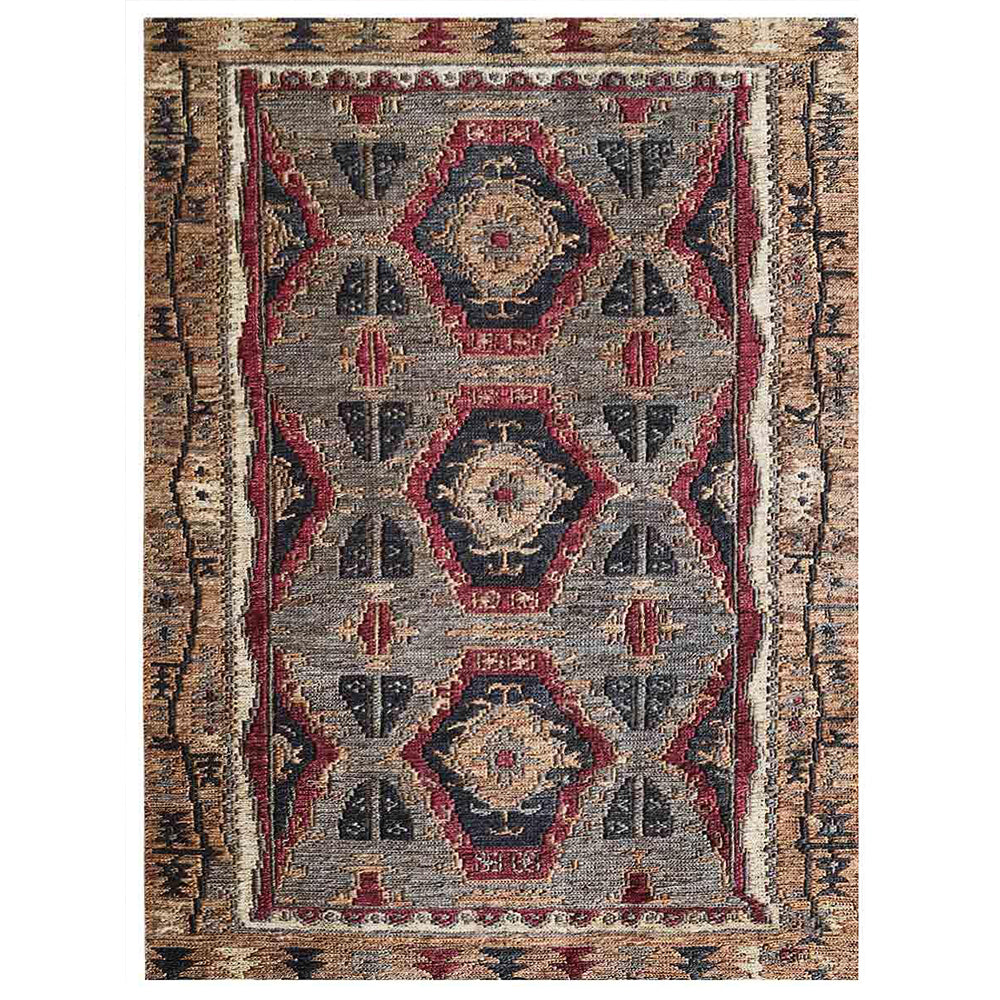 Kshetra Hand Knotted Oriental Jute Rug