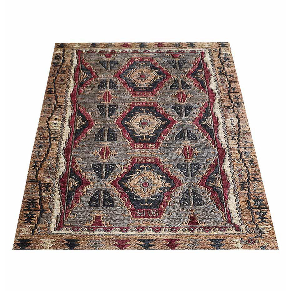 Kshetra Hand Knotted Oriental Jute Rug