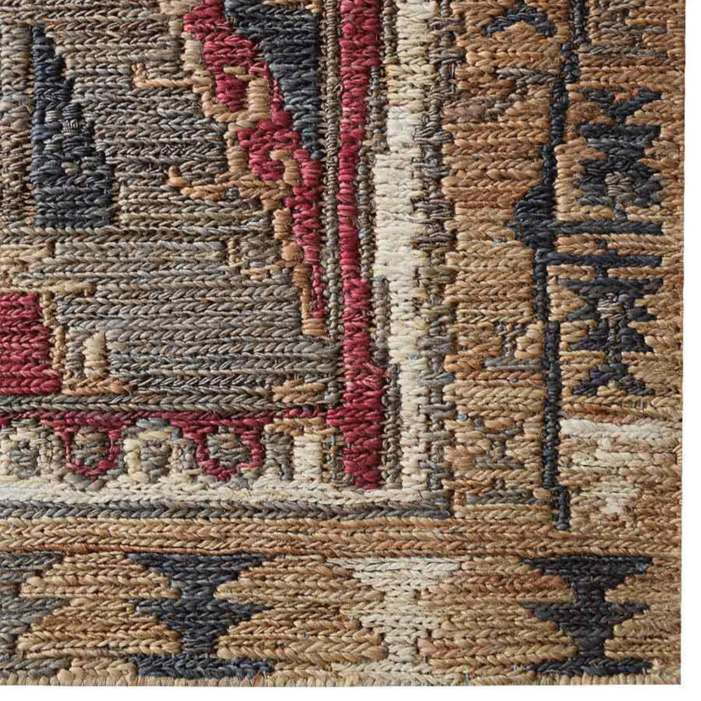 Kshetra Hand Knotted Oriental Jute Rug