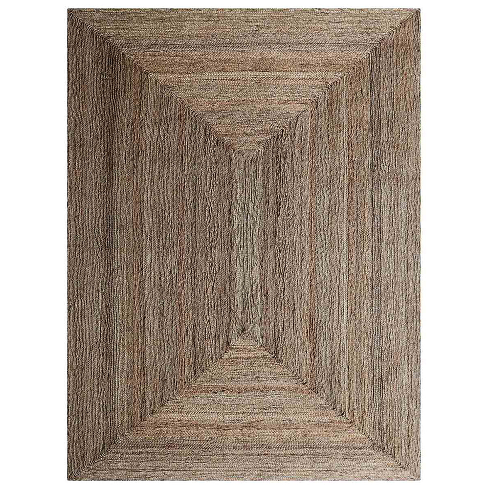 Pyramid Hand Woven Washable Jute Rug