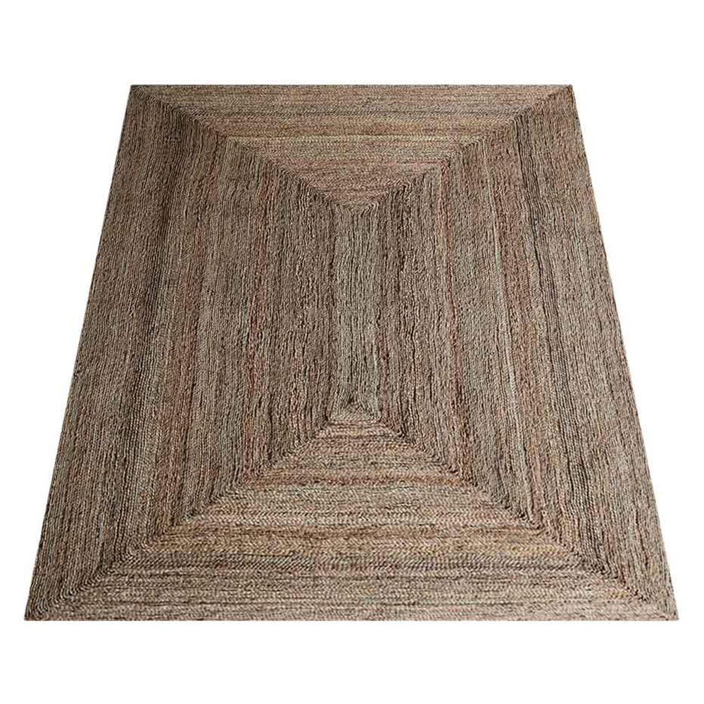 Pyramid Hand Woven Washable Jute Rug