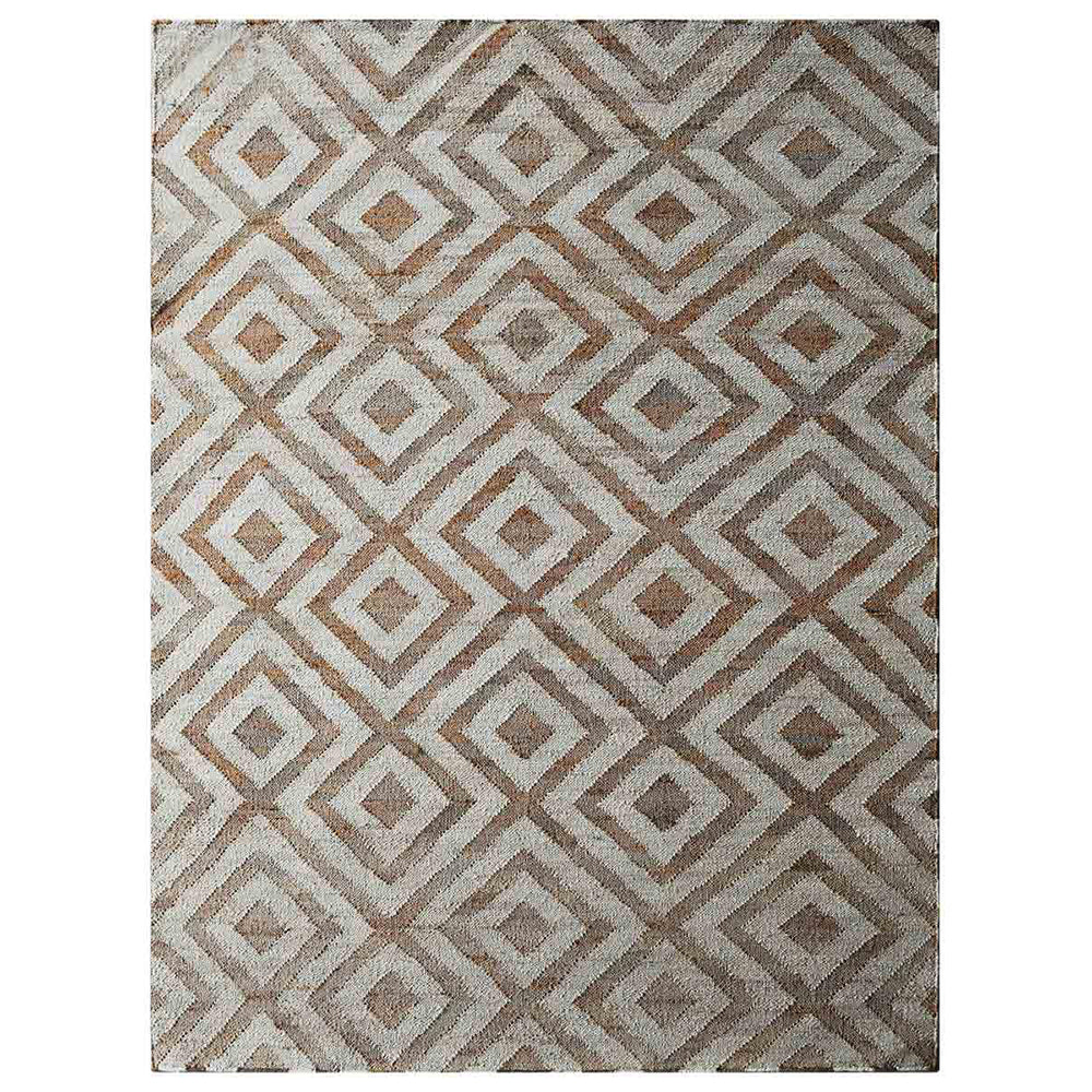 Diamond Flat Weave Kilim Jute Rug