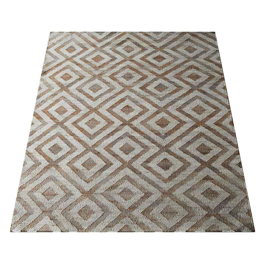 Diamond Flat Weave Kilim Jute Rug