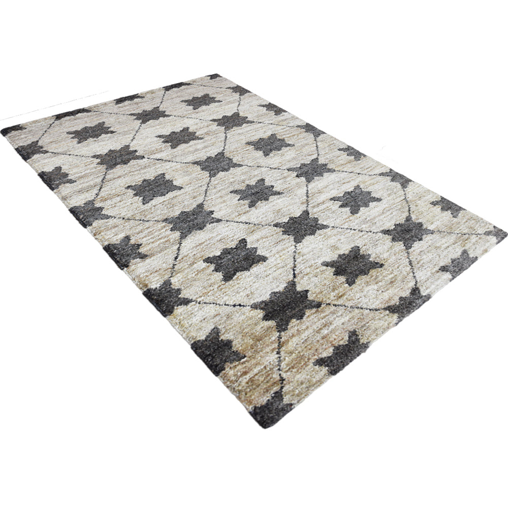 Starry Hand Knotted Washable Jute Rug