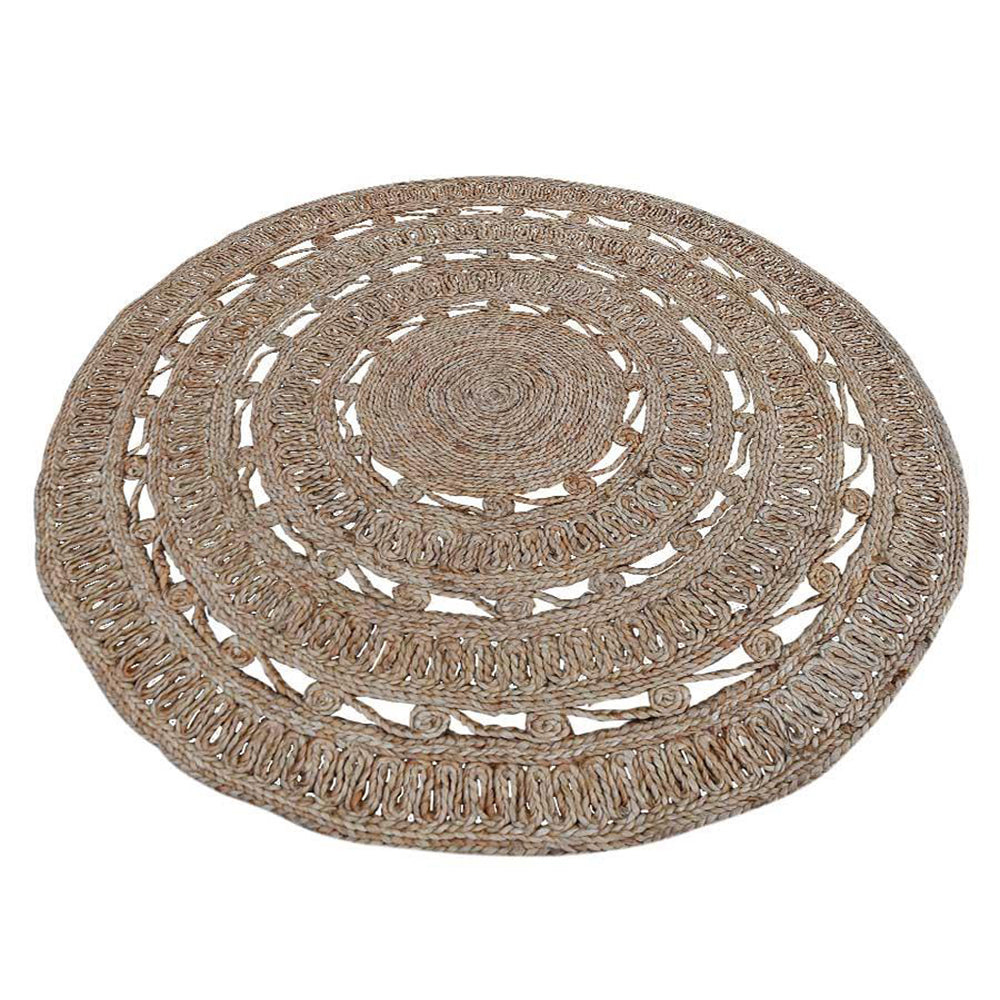 Ethereal Rings Jute Rug