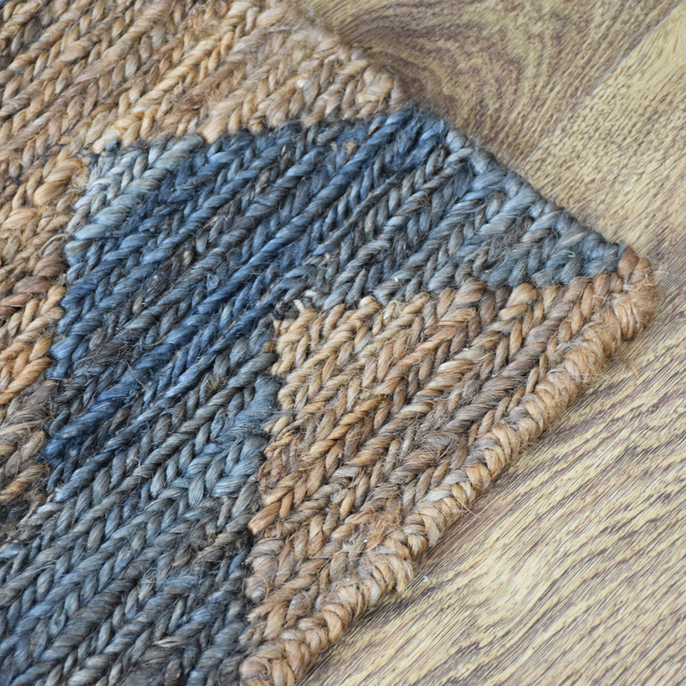 Chevron Hand Knotted Washable Sumak Rug